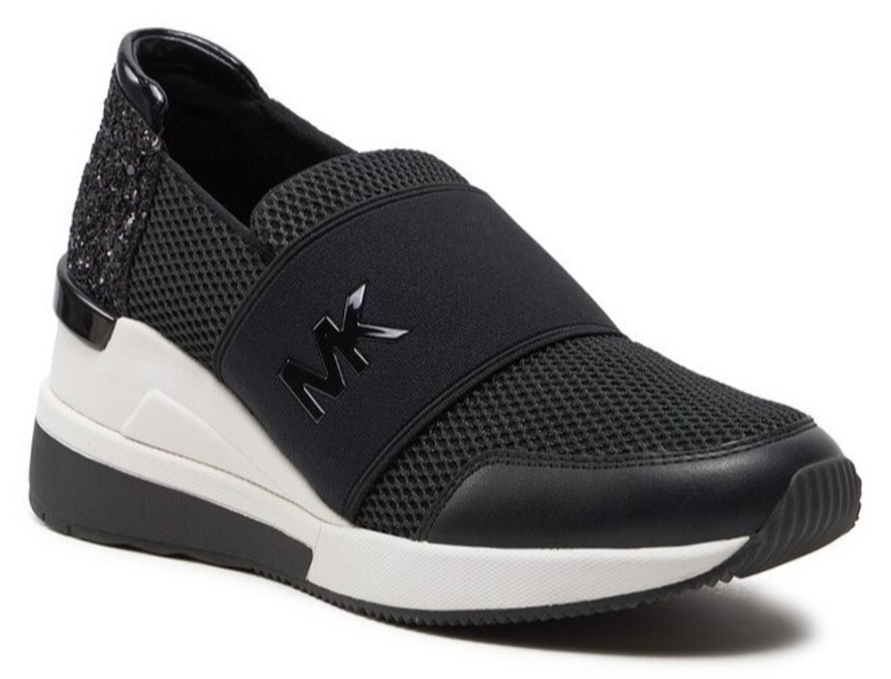 Michael Kors MK Felix Trainer NET Mesh Low Top Trainer Sneakers Size 9 M